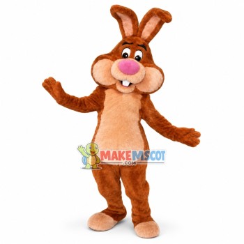 Nesquik Bunny Mascot Costume Advertising Cartoon Character