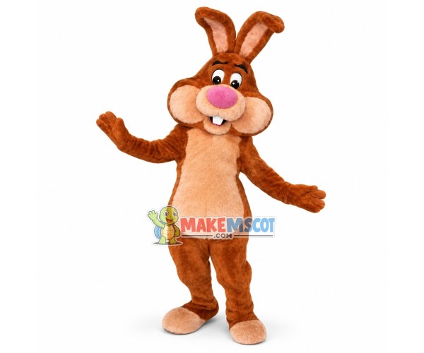 Nesquik Bunny Mascot Costume Advertising Cartoon Character Nesquik Bunny Mascot Costume Advertising Cartoon Character