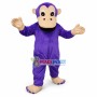 Purple Monkey Mascot Costume 