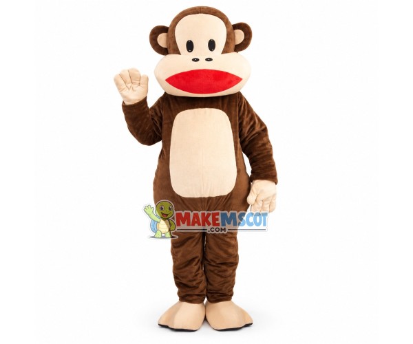 Julius the Monkey Paul Frank Mascot Costume Julius the Monkey Paul Frank Mascot Costume