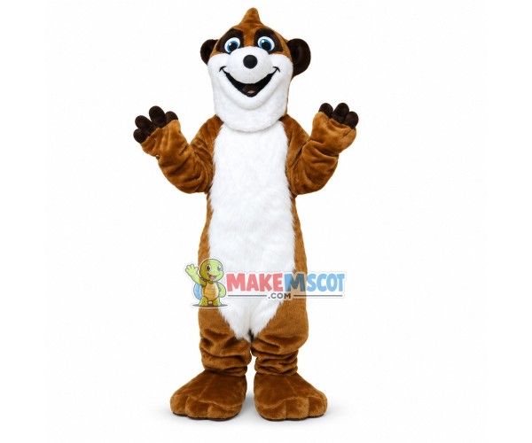 Happy Meerkat Soft Mascot Costume Happy Meerkat Soft Mascot Costume