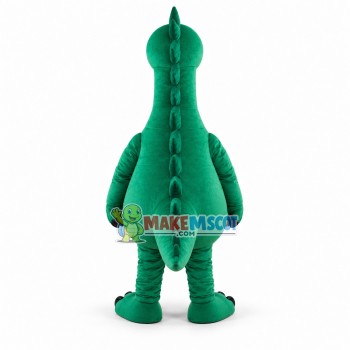 Cool Green Dinosaur Mascot Costume Cool Green Dinosaur Mascot Costume
