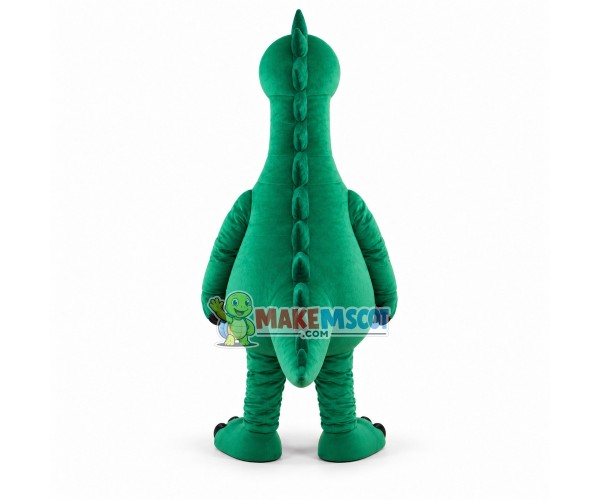 Cool Green Dinosaur Mascot Costume Cool Green Dinosaur Mascot Costume