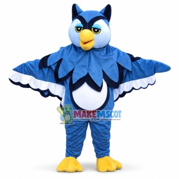Grey Owl Mascot Adult Costume Grey Owl Mascot Adult Costume
