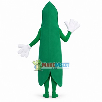 Adult Size Peas Pod Mascot Costume For Halloween Party Adult Size Peas Pod Mascot Costume For Halloween Party