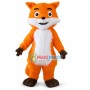 Long Fur Fox Mascot Costume 