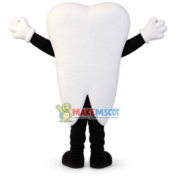 Smiling Cartoon Tooth Mascot Costume For Adult Smiling Cartoon Tooth Mascot Costume For Adult