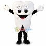 Smiling Cartoon Tooth Mascot Costume For Adult