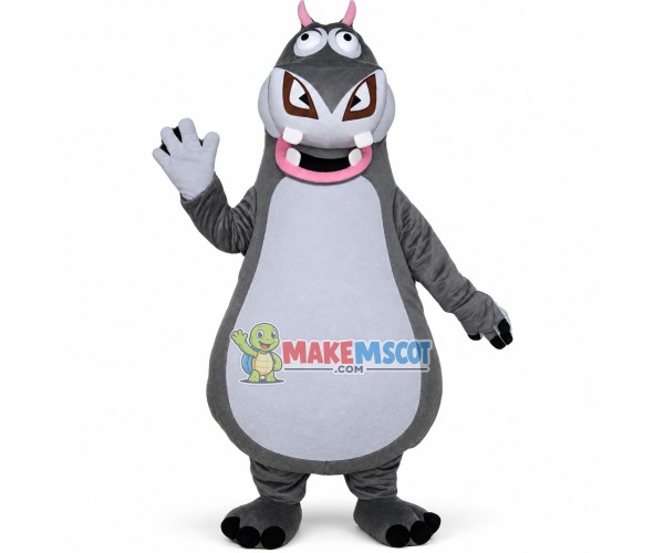 Funny Hippo Mascot Costume Funny Hippo Mascot Costume
