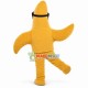 Running Cartoon Yellow Starfish With Sunglasses Mascot Costume Adult Size Running Cartoon Yellow Starfish With Sunglasses Mascot Costume Adult Size