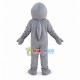 Yelling Grey Dolphin Mascot Costume Yelling Grey Dolphin Mascot Costume