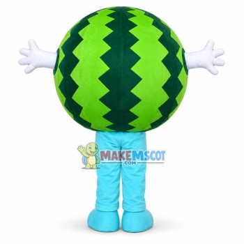 Cartoon Whole Watermelon Mascot Costume Cartoon Whole Watermelon Mascot Costume