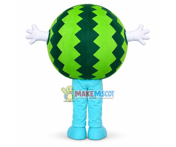 Cartoon Whole Watermelon Mascot Costume Cartoon Whole Watermelon Mascot Costume