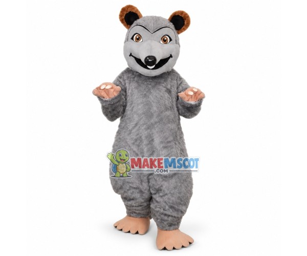 Grey Rat Mascot Adult Costume 