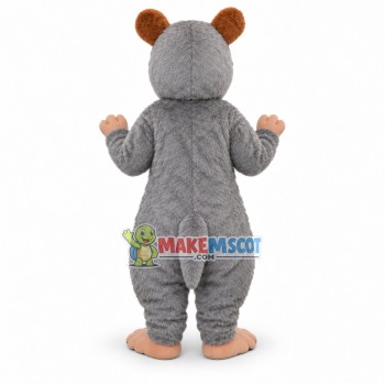 Grey Rat Mascot Adult Costume Grey Rat Mascot Adult Costume