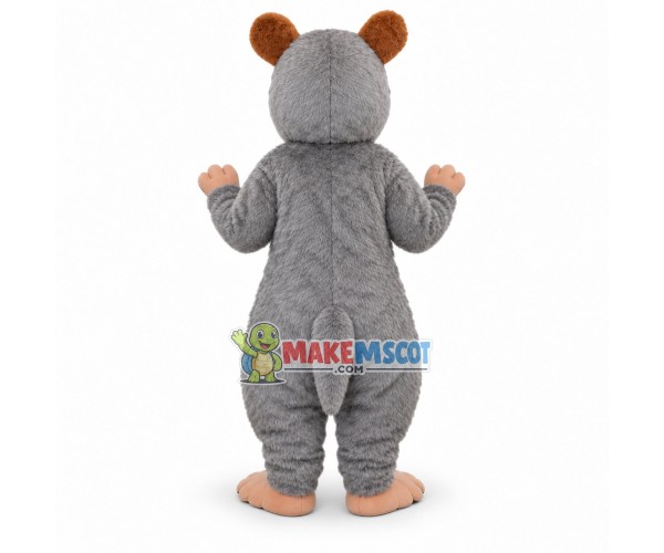 Grey Rat Mascot Adult Costume Grey Rat Mascot Adult Costume