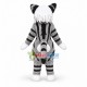 Fantasy Grey Fox Cat Girl Mascot Costume Fantasy Grey Fox Cat Girl Mascot Costume
