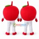 Simple Style Red Apple Cartoon Mascot Costume Simple Style Red Apple Cartoon Mascot Costume