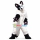 Lovely Hairy Fox Dog Mascot Costume Lovely Hairy Fox Dog Mascot Costume