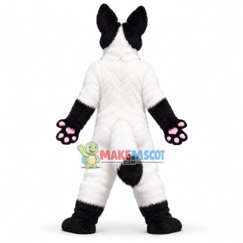 Lovely Hairy Fox Dog Mascot Costume Lovely Hairy Fox Dog Mascot Costume