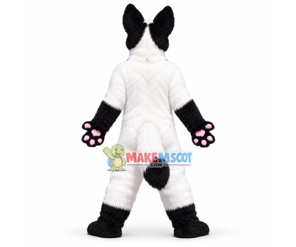 Lovely Hairy Fox Dog Mascot Costume Lovely Hairy Fox Dog Mascot Costume