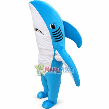 Blue Shark Mascot Costume For Adult Blue Shark Mascot Costume For Adult
