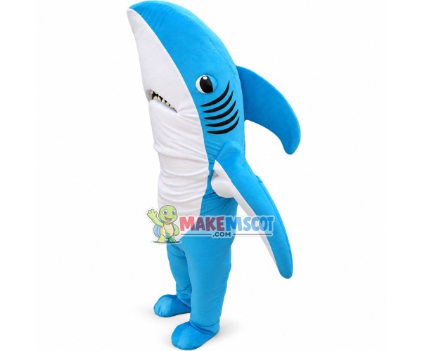 Blue Shark Mascot Costume For Adult Blue Shark Mascot Costume For Adult