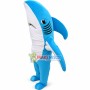 Blue Shark Mascot Costume For Adult	