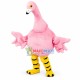 Deluxe Pink Flamingo Mascot Costume Deluxe Pink Flamingo Mascot Costume