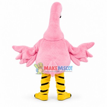 Deluxe Pink Flamingo Mascot Costume Deluxe Pink Flamingo Mascot Costume
