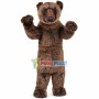 Real Life Grizzly Bear Mascot Costume 