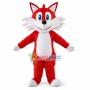Cartoon Red Fox Mascot Costume 