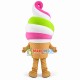 Lightweight Cartoon Rainbow Ice Cream Cone Mascot Costume Lightweight Cartoon Rainbow Ice Cream Cone Mascot Costume