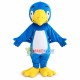 Blue Parrot Mascot Costume Blue Parrot Mascot Costume