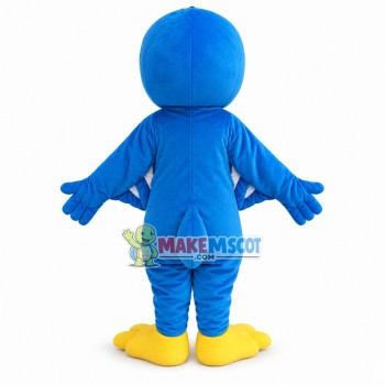 Blue Parrot Mascot Costume	