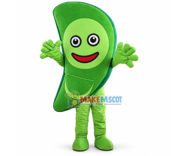 Deluxe Cartoon Green Peas Mascot Costume Deluxe Cartoon Green Peas Mascot Costume