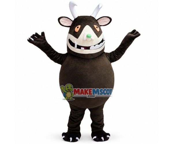 Gruffalo Mascot Cartoon Character Costume Gruffalo Mascot Cartoon Character Costume