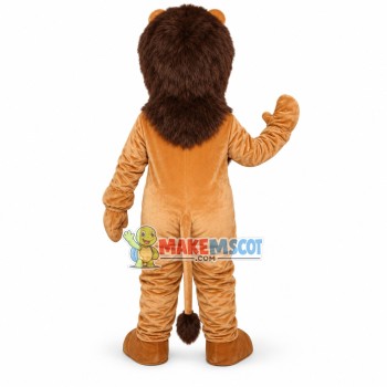 Friendly Easy Wear Lion Mascot Costume	