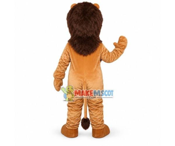 Friendly Easy Wear Lion Mascot Costume	
