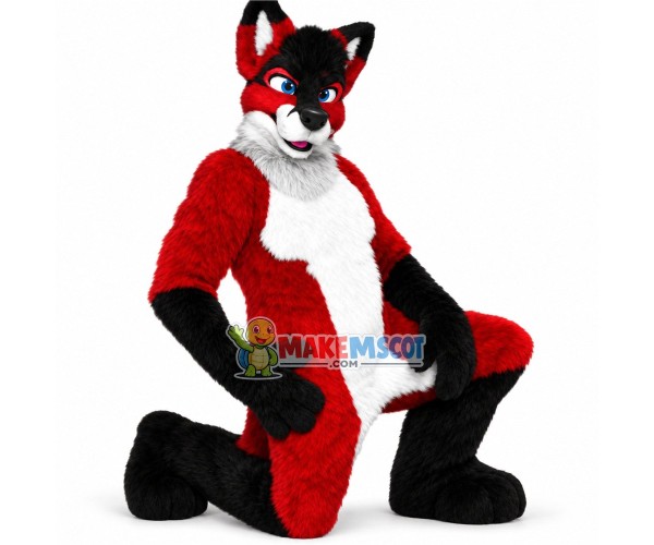Lovely Red Fox Mascot Costume