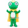 Frog Prince Cartoon Mascot Costume	
