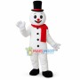 Lovely Snowman Christmas Mascot Costume 