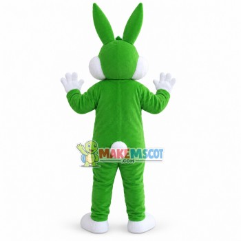 Green Bugs Bunny Mascot Costume
