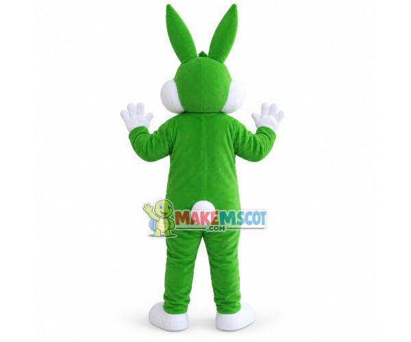Green Bugs Bunny Mascot Costume Green Bugs Bunny Mascot Costume