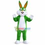 Green Bugs Bunny Mascot Costume