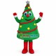 Deluxe Christmas Tree Mascot Cartoon Costume 