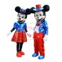 American Mickey Mouse & Minnie Mouse Mascot Costume	