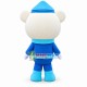 Brave Captain Barnacles Bear Mascot Costume 
