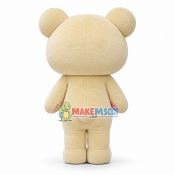 Korilakkuma the Yellowish-white Bear Mascot Costume Korilakkuma the Yellowish-white Bear Mascot Costume