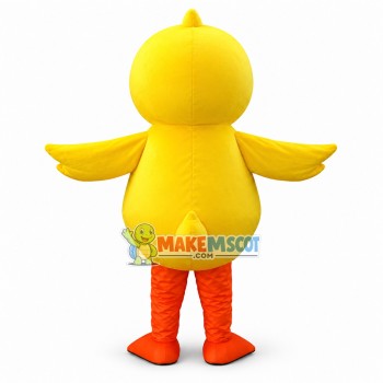 Yellow Rubber Duck Mascot Costume 